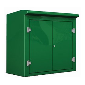 Double door GRP utility cabinet